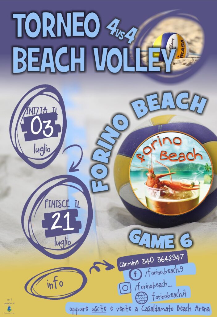 Forino Beach Game 6